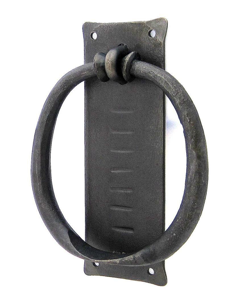 Hand forged wrought iron door knocker - 321 – D.J.A. Imports, Ltd.